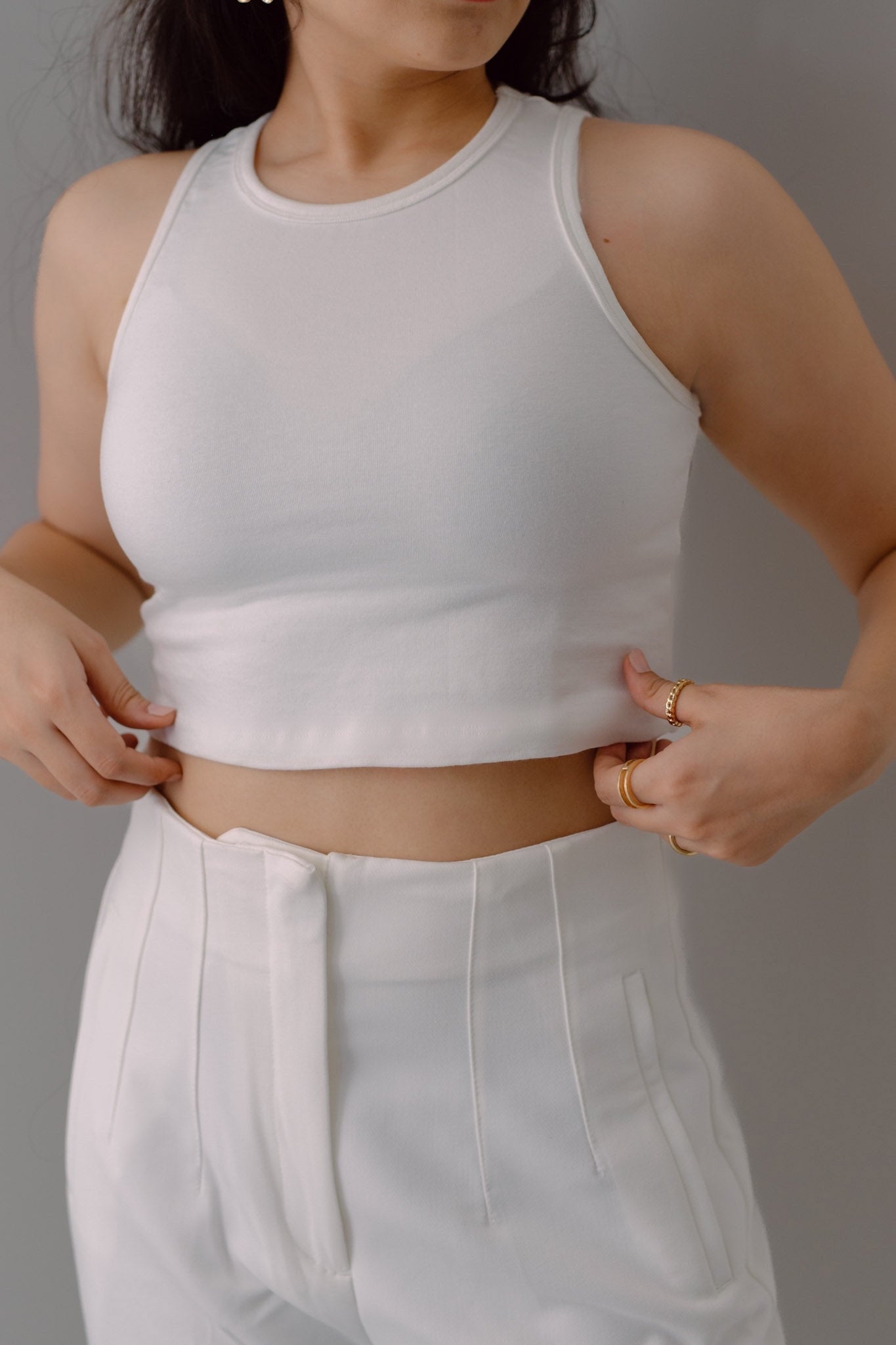 White Tank Top
