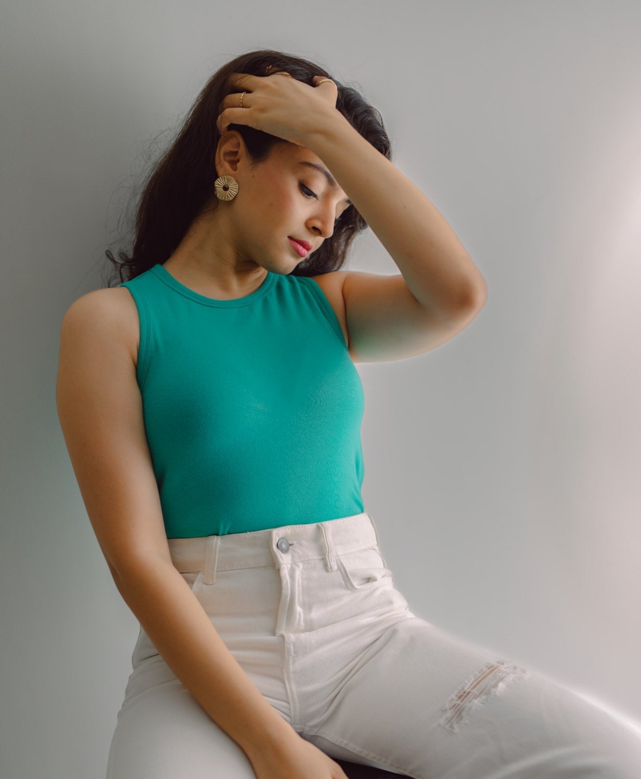 Sea Green Tank Top