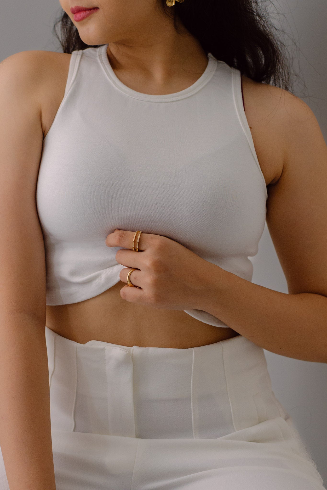 White Tank Top